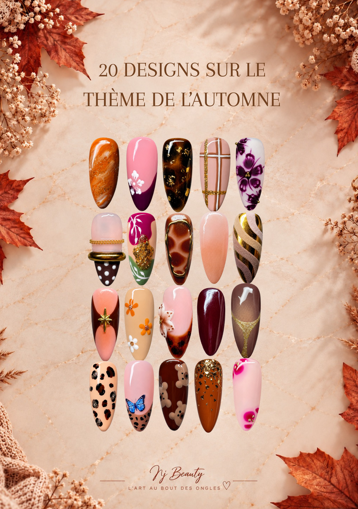 PDF Complet – Automne Nail Art Collection